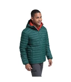 Mountain Warehouse Mens Henry II Extreme Down Filled Padded Jacket (Bright Green)