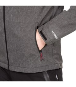 Trespass Mens Anak Soft Shell Jacket (Black Marl) -Featured Men'S Clothing Stores BC4390231CDE7FC3D5674663CD2747191A87DAD7ACFD1949527E8E259CC73BB5