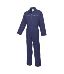 Portwest Mens C811 Cotton Boiler Suit (Navy)