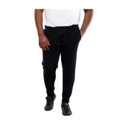 Duke Mens Brandon D555 Kingsize Cuffed Joggers (Black) -Featured Men'S Clothing Stores BD12B2B2544477D63B82EE04DA471363E2B3582CCEE308CA3AE555C4FA68EE5B