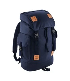 Bagbase Urban Explorer Knapsack Bag (Pack Of 2) (Navy Dusk/Tan) (One Size)