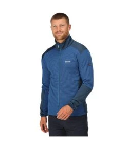 Regatta Mens Highton III Full Zip Fleece Jacket (Snorkel Blue/Blue Wing) -Featured Men'S Clothing Stores BEA09328926051DAC84F93894697BD8C66AA7E9C183584D6EB822A6D4B641786