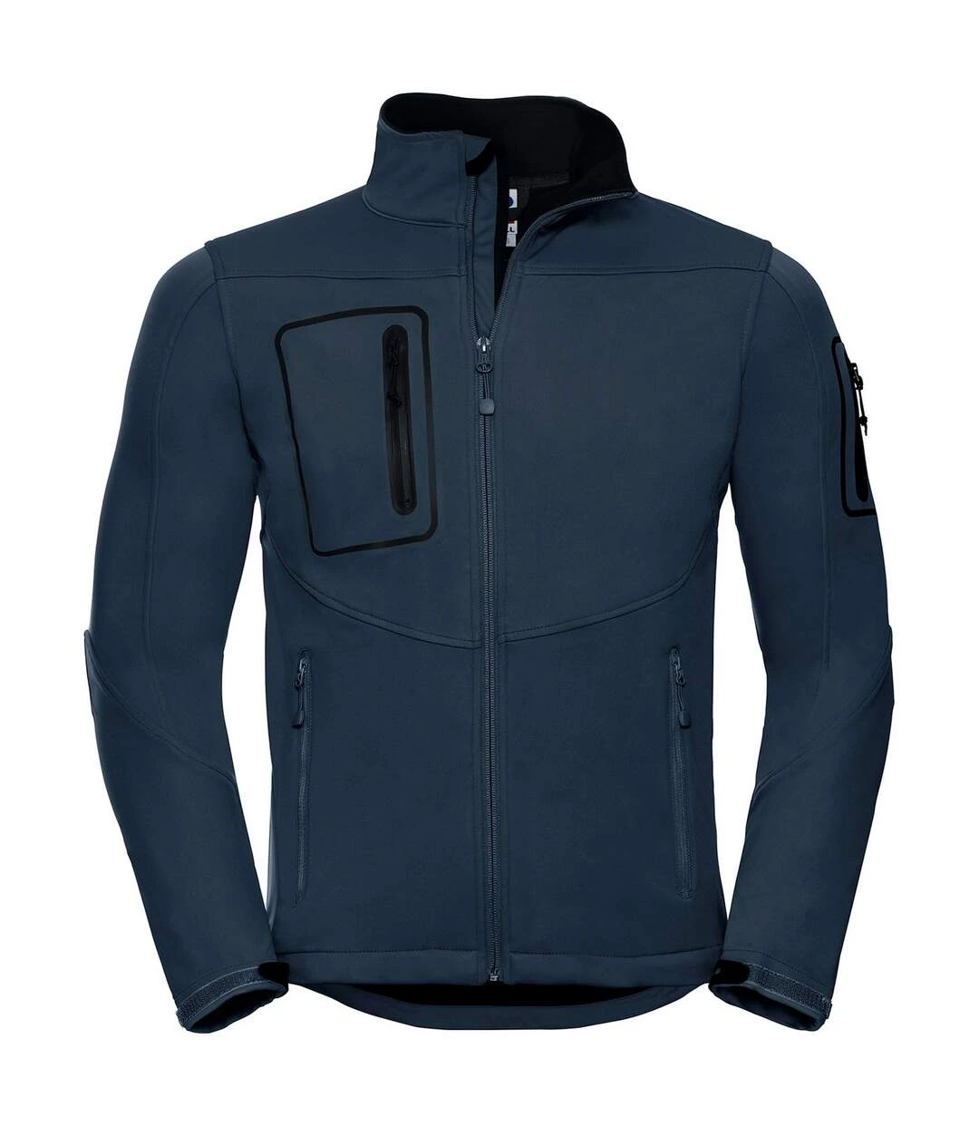 Russell Mens Sports Soft Shell Jacket (French Navy) 3 Russell Mens Sports Soft Shell Jacket (French Navy)