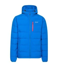 Trespass Mens Crane DLX Down Jacket (Blue)