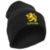 Mens Scotland Lion Design Embroidered Winter Beanie Hat (Black) -Featured Men'S Clothing Stores C3E3C806087A0227FDDE139183708CED43ED1D9139A960298A671FE6928FCB5F