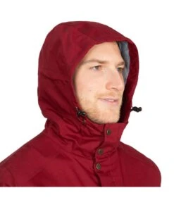 Trespass Mens Raharra Waterproof Jacket (Merlot) -Featured Men'S Clothing Stores C49A22CB96DEE8F0F669A01DD38895CA557BD9C476D9F2E82D4BF382E3EF8C98