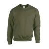 Gildan Mens Heavy Blend Sweatshirt (Military Green)
