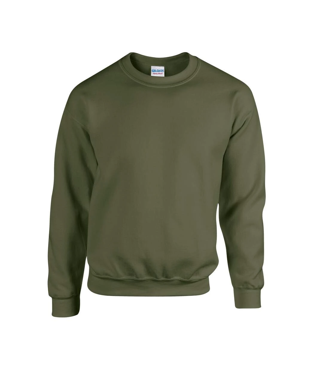 Gildan Mens Heavy Blend Sweatshirt (Military Green) 3 Gildan Mens Heavy Blend Sweatshirt (Military Green)
