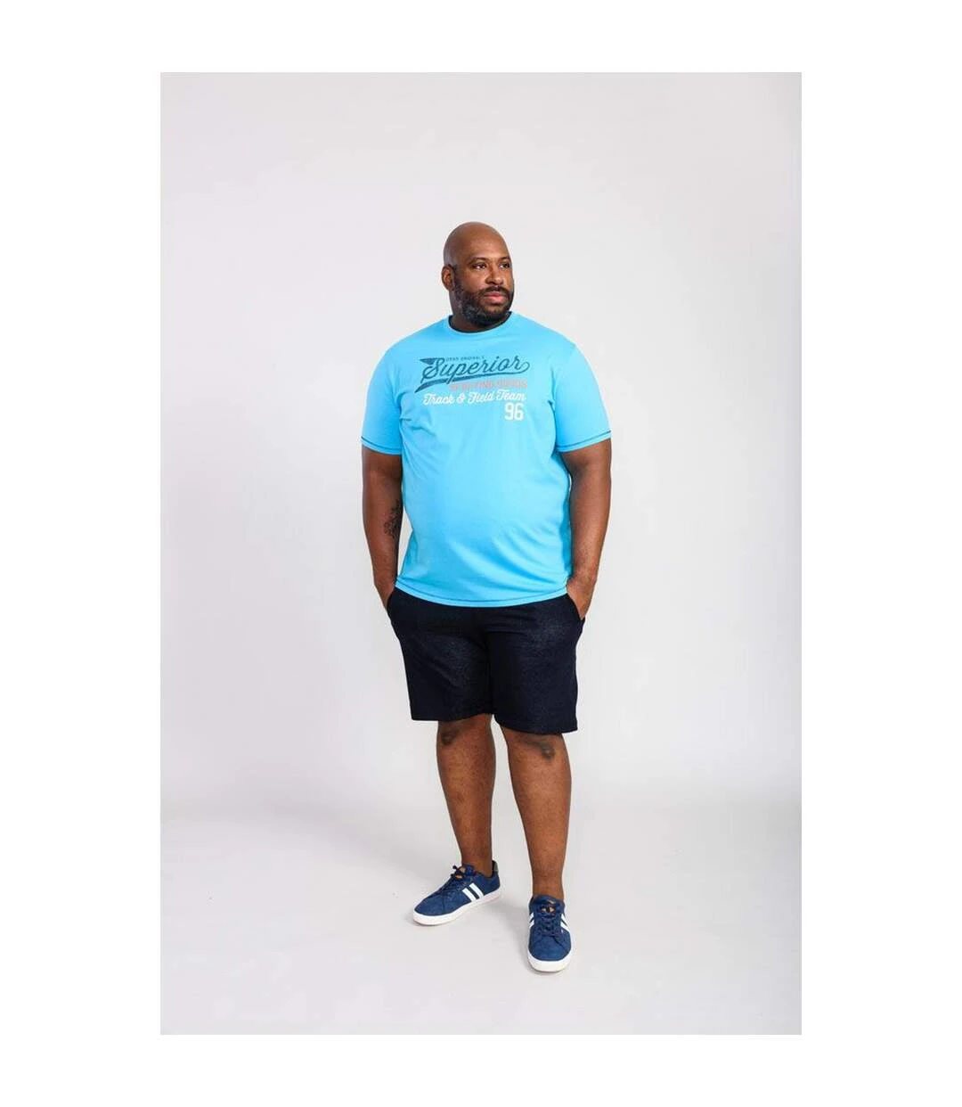 Duke Mens Rushden D555 Superior T-Shirt (Turquoise) 5 Duke Mens Rushden D555 Superior T-Shirt (Turquoise) - Image 3