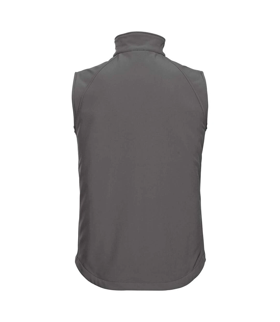 Russell Mens 3 Layer Soft Shell Gilet Jacket (Titanium) 4 Russell Mens 3 Layer Soft Shell Gilet Jacket (Titanium) - Image 2