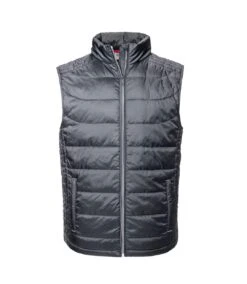 Russell Mens Nano Padded Body Warmer (Iron Grey)
