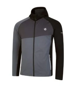 Dare 2B Mens Touring Hooded Stretch Full Zip Jacket (Ebony/Black) -Featured Men'S Clothing Stores C8C92236B5EB4EEB444DF6C93997949F12CECC1352C5BE4EBCA1141EA69D2DAF