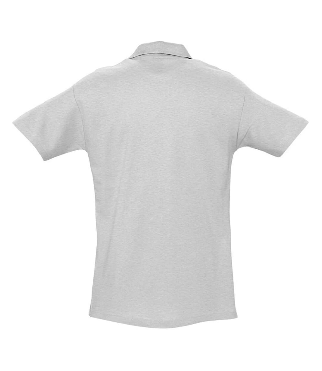 SOLS Mens Spring II Short Sleeve Heavyweight Polo Shirt (Ash) 4 SOLS Mens Spring II Short Sleeve Heavyweight Polo Shirt (Ash) - Image 2