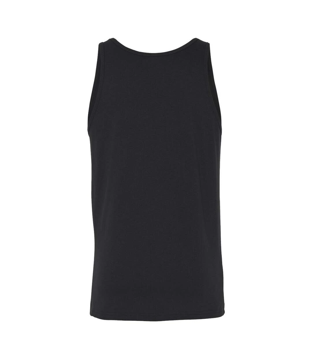 Bella + Canvas Unisex Adult Jersey Tank Top (Black) 4 Bella + Canvas Unisex Adult Jersey Tank Top (Black) - Image 2