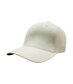 Yupoong Mens Flexfit Fitted Baseball Cap (Pack Of 2) (White)