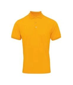 Premier® Premier Mens Coolchecker Pique Polo Shirt (Sunflower)