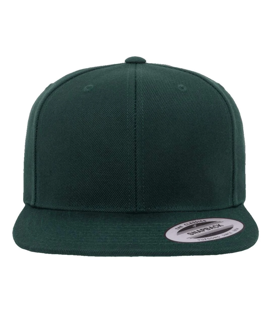 Yupoong Mens The Classic Premium Snapback Cap (Pack Of 2) (Spruce) 3 Yupoong Mens The Classic Premium Snapback Cap (Pack Of 2) (Spruce)