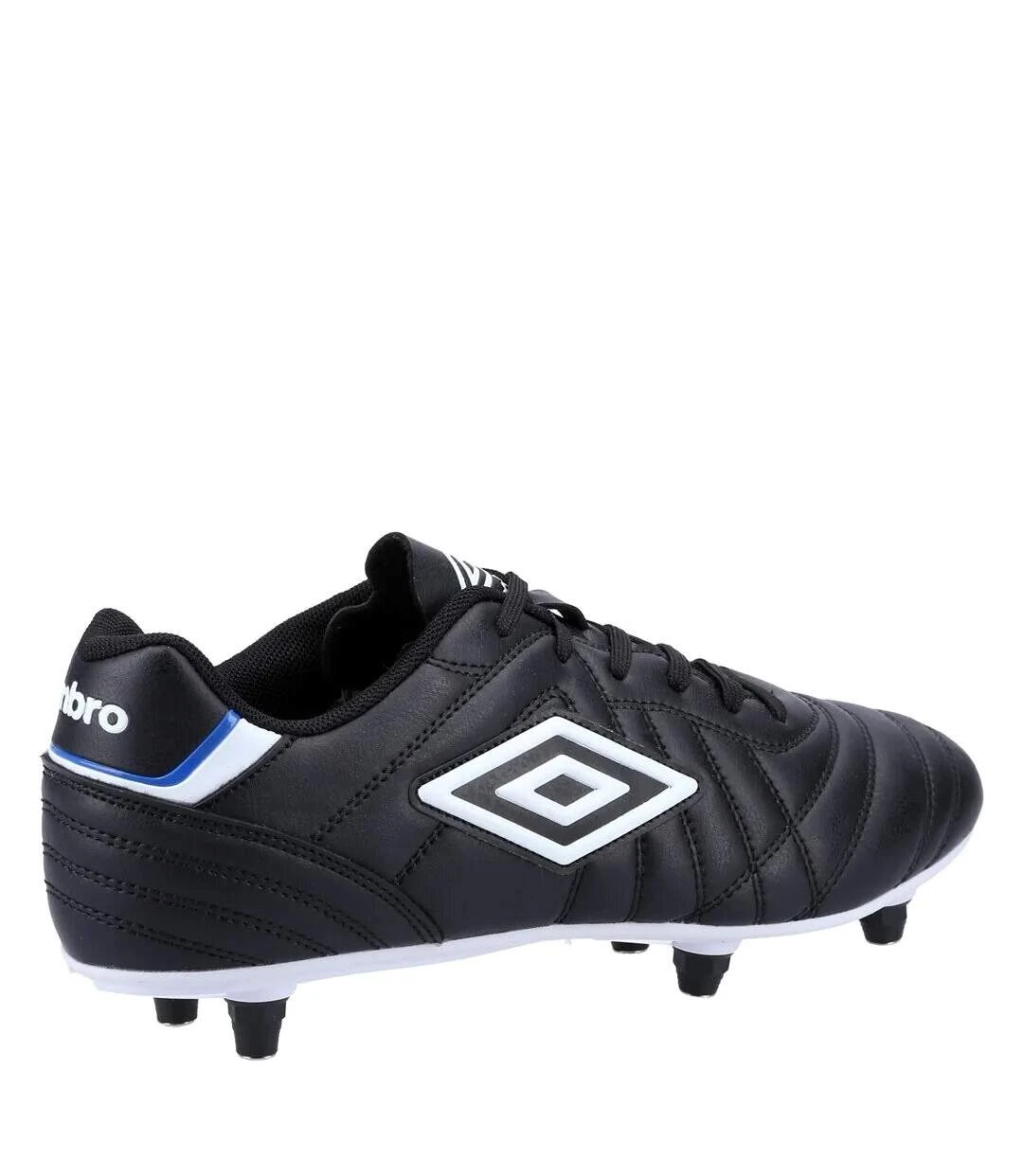 Umbro Mens Soft Ground Soccer Boots (Black/White) 4 Umbro Mens Soft Ground Soccer Boots (Black/White) - Image 2