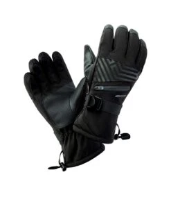 Hi-Tec Mens Rodeno Waterproof Ski Gloves (Black)