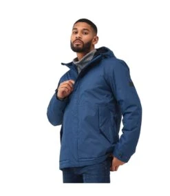 Regatta Mens Sterlings IV Waterproof Jacket (Admiral Blue) -Featured Men'S Clothing Stores D1DB7B0A45E1ECE2D065AE8483646C89882430E27D1C6D48DE135FDD36F3A4D8