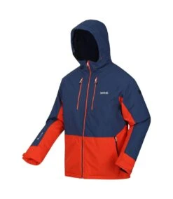 Regatta Mens Highton III Stretch Padded Jacket (Admiral Blue/Rusty Orange) -Featured Men'S Clothing Stores D2280F7353B07ACBC6E61898A8F1F6F5606FE65A1D4B7559FC91EC5A7A7D559B