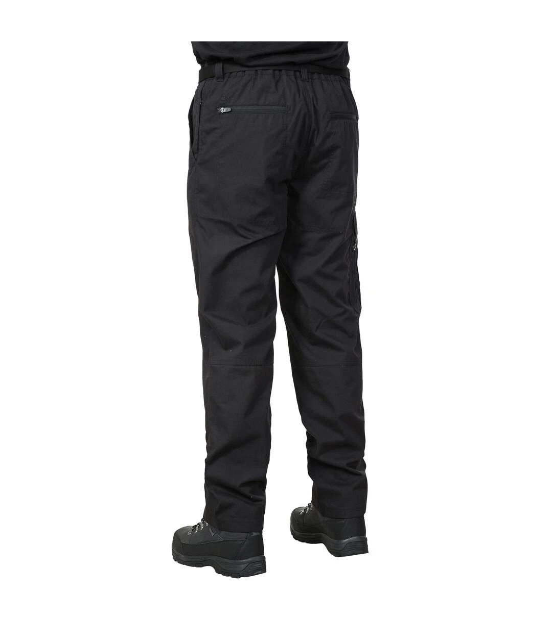 Trespass Mens Clifton Cargo Pants (Black) 5 Trespass Mens Clifton Cargo Pants (Black) - Image 3