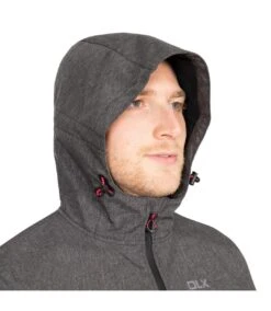 Trespass Mens Anak Soft Shell Jacket (Black Marl) -Featured Men'S Clothing Stores D3697E4940CF185F652776551C21FC1767AC0464525B5D7DF4FE345D66FC45DF