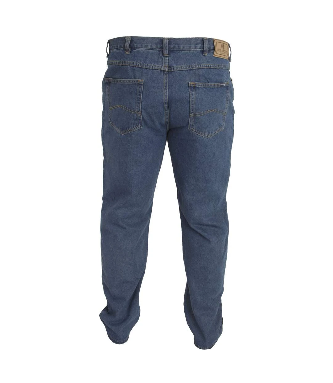 Duke Mens Rockford Kingsize Comfort Fit Jeans (Stonewash) 6 Duke Mens Rockford Kingsize Comfort Fit Jeans (Stonewash) - Image 4
