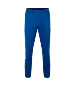 Umbro Mens Total Tapered Training Sweatpants (Royal Blue/White)