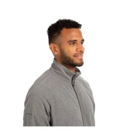 Trespass Mens Kington Anti-Pilling Fleece Jacket (Grey Marl) -Featured Men'S Clothing Stores D596407020182AF4609B631CE4879C17D45BF7D7FE525DEAAC5206F2F065FFCA