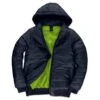 B&C Mens Hooded Bomber Jacket (Navy Blue) -Featured Men'S Clothing Stores D6495EFD0FD0A8B8FEBB962E80FB1C758F21397BC24FD925A3160B3FE9965701
