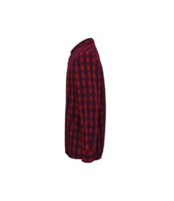 Premier® Premier Mens Mulligan Checked Cotton Long-Sleeved Shirt (Red/Navy) -Featured Men'S Clothing Stores D6AAE4E92DFFBFBCE7780F9E018D1244BBE849062EE6FAC63797805E6C1F34C1