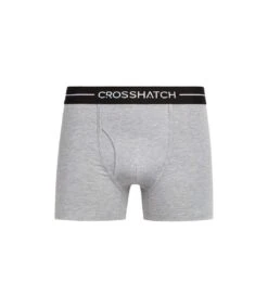 Crosshatch Mens Ambek Boxer Shorts (Pack Of 2) (Grey Marl) -Featured Men'S Clothing Stores D83C260B7D9CD2139611BFF647A94B91A4B0E5BB04136EF9ABC556D3C6AD2F2B