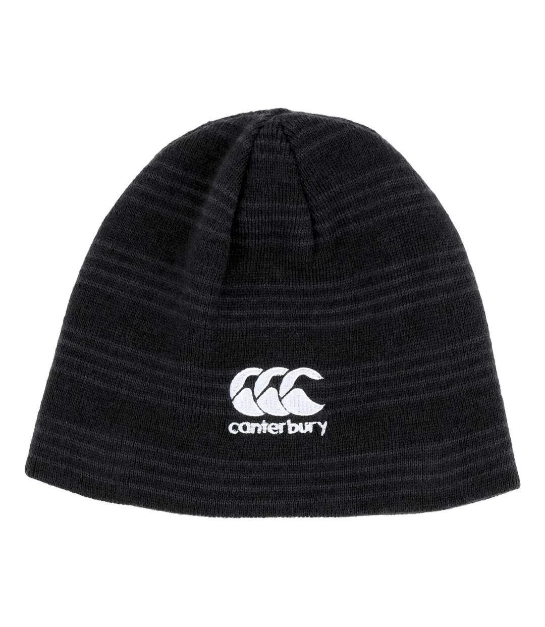 Canterbury Team Mens Winter Beanie Hat (Black/White) 5 Canterbury Team Mens Winter Beanie Hat (Black/White) - Image 3