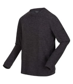 Regatta Mens Leith Lightweight Sweatshirt (Dark Grey Marl) -Featured Men'S Clothing Stores DAA628F6073A99BB84A3463DEC4718CEF8E34DBA26F1BA46DC2D7C8FC76ADB90