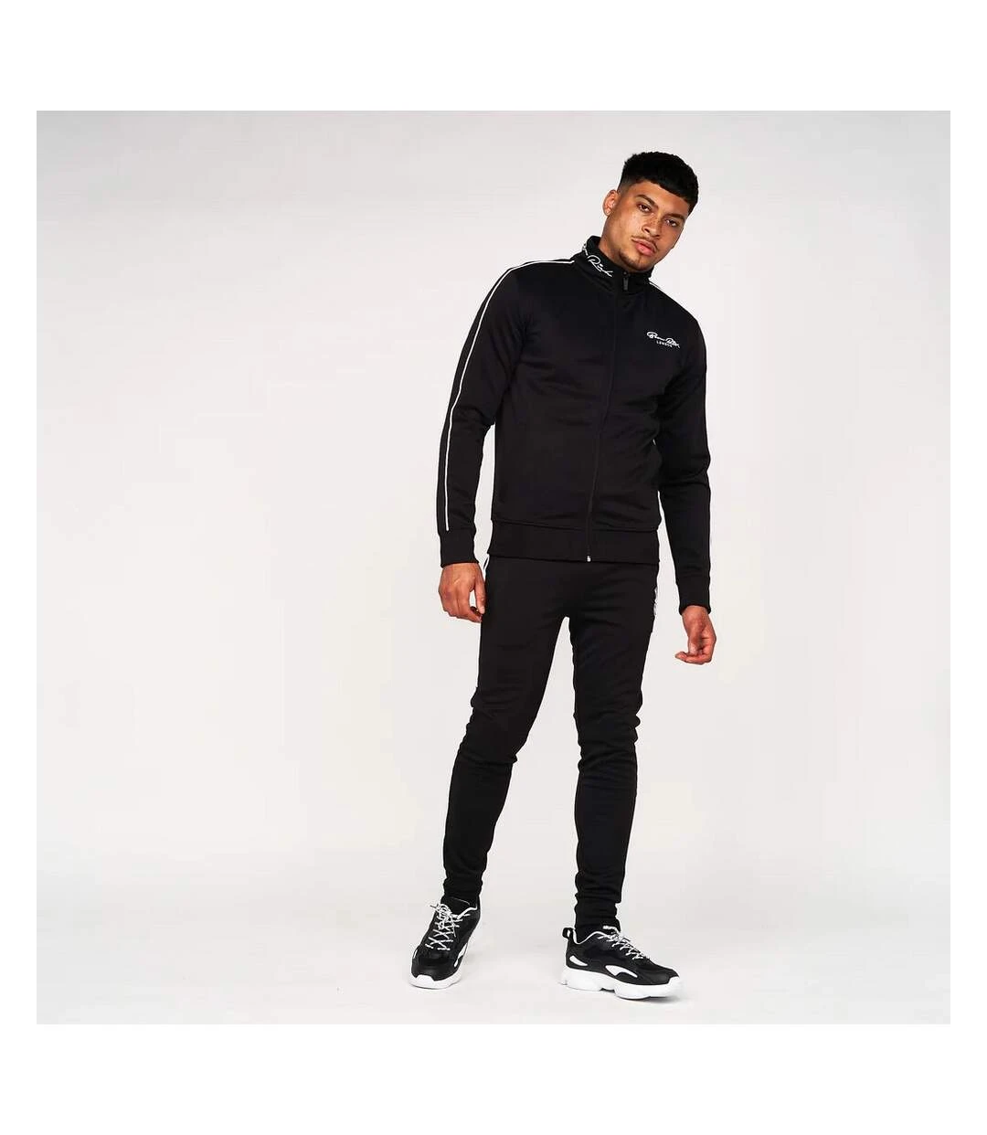 Born Rich Mens Granero Tracksuit Bottoms (Black) 6 Born Rich Mens Granero Tracksuit Bottoms (Black) - Image 4