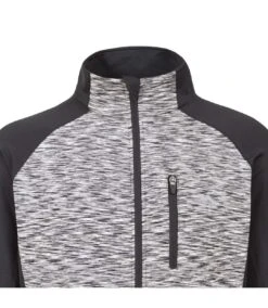 Trespass Mens Ferris Full Zip Active Top (Black) -Featured Men'S Clothing Stores DCAC1CF7D90B91D382144F90320312AC2D51AB3001504633D6F5722D2A962E46
