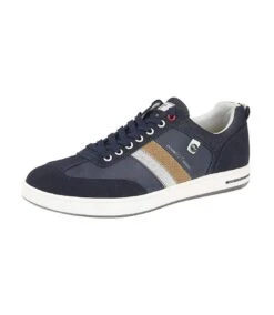 Route 21 Mens 7-Eye Casual Sneakers (Navy)