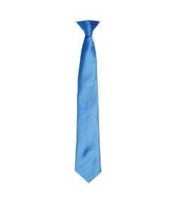Premier® Premier Colors Mens Satin Clip Tie (Strawberry Red) (One Size)