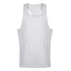 Tanx Mens Vest Sleeveless Vest Top / Muscle Vest (Pack Of 2) (Heather Grey)