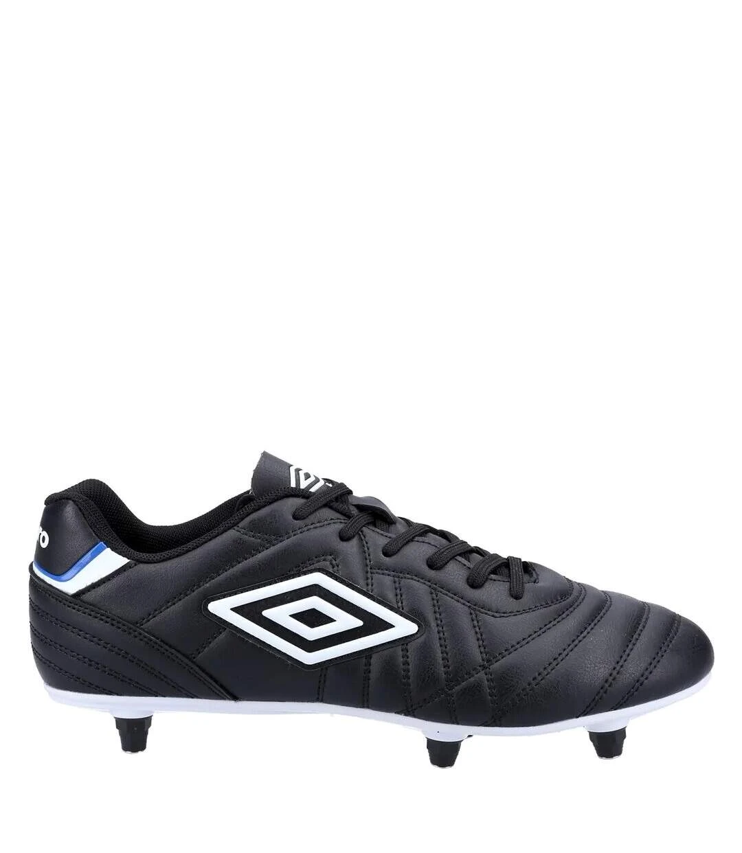Umbro Mens Soft Ground Soccer Boots (Black/White) 5 Umbro Mens Soft Ground Soccer Boots (Black/White) - Image 3