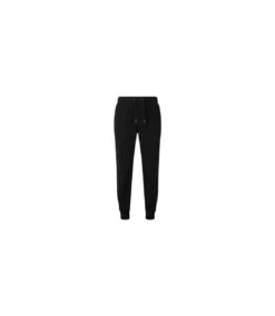 Asquith & Fox Mens Twill Jogging Bottoms (Black)