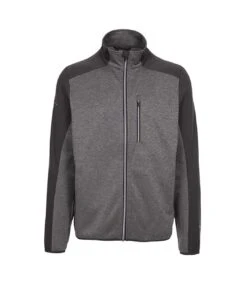 Trespass Mens Tansorton Full Zip Fleece (Midnight)