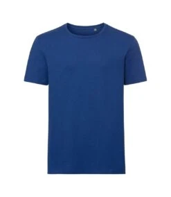Russell Mens Authentic Pure Organic T-Shirt (Bright Royal)