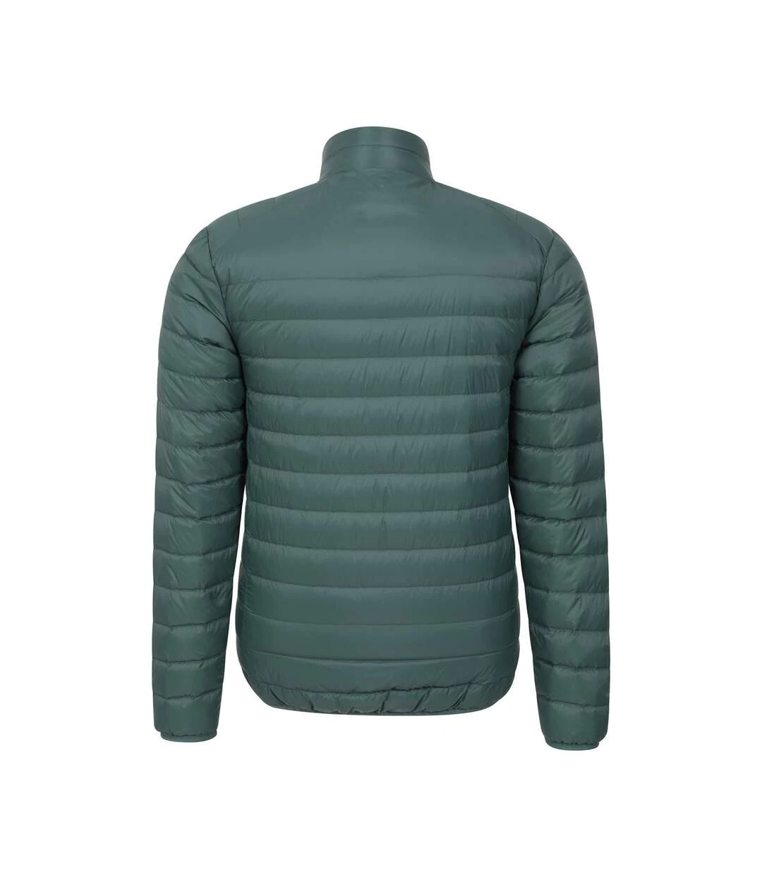 Mountain Warehouse Mens Featherweight II Down Jacket (Green) 4 Mountain Warehouse Mens Featherweight II Down Jacket (Green) - Image 2
