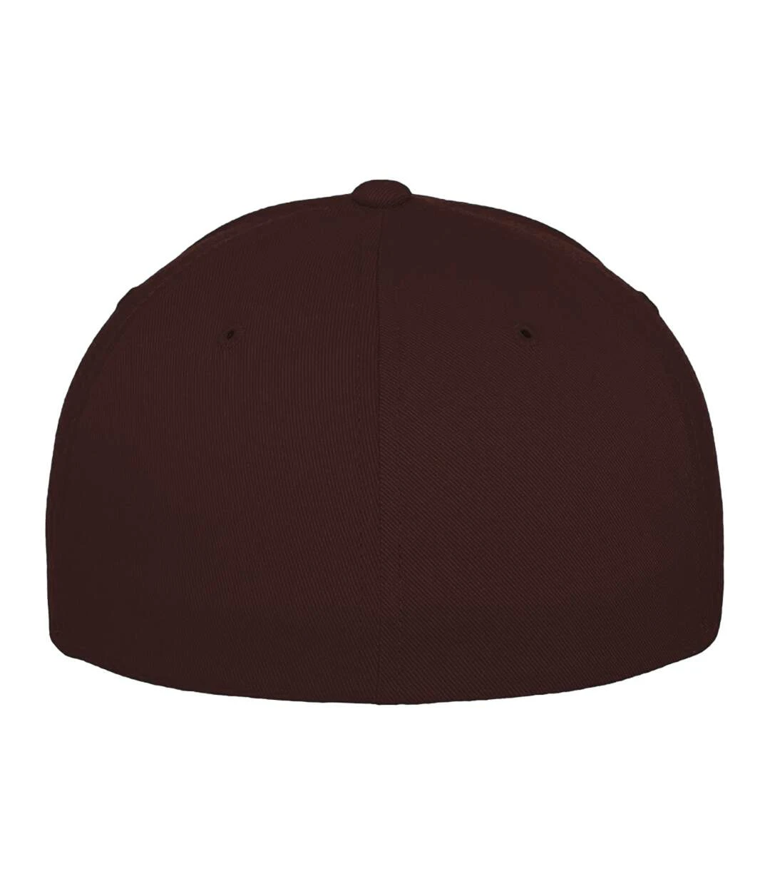 Yupoong Mens Flexfit Fitted Baseball Cap (Brown) 3 Yupoong Mens Flexfit Fitted Baseball Cap (Brown)