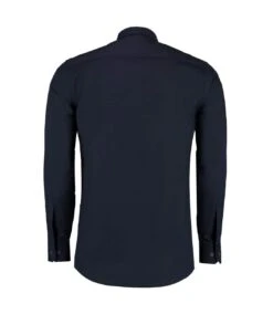 Kustom Kit Mens Poplin Tailored Long-Sleeved Formal Shirt (Dark Navy) -Featured Men'S Clothing Stores E44A273FDC45B22756F308B04F2865602CEAC094B8CD745FCAC484AEBAAE23CF