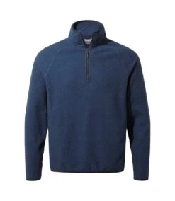 Craghoppers Mens Canton Half Zip Fleece Top (Deep Blue)