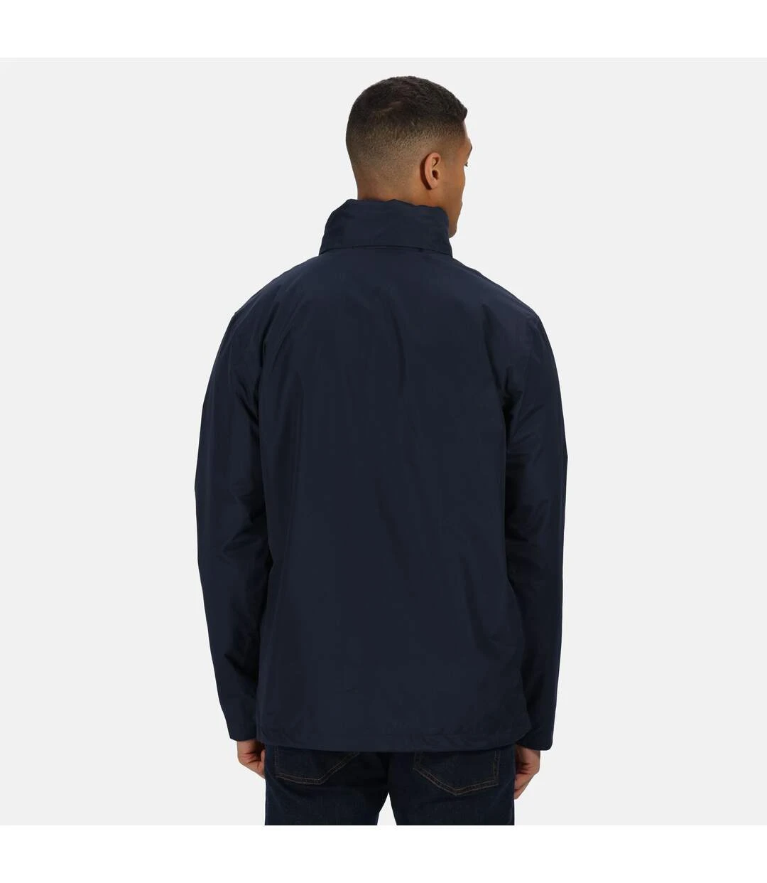 Regatta Mens Gibson IV Windproof Jacket (Navy) 4 Regatta Mens Gibson IV Windproof Jacket (Navy) - Image 2