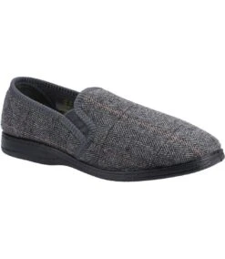 Fleet & Foster Mens Mitchell Slippers (Gray) -Featured Men'S Clothing Stores E977818CEADECBC79EC6C43078402958AE1C4A44C5266F8C9EAD94ABB248F495